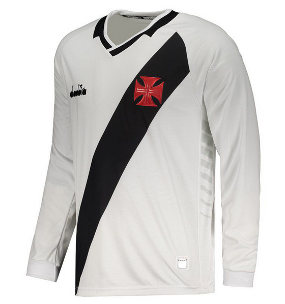 CR Vasco da Gama 19/20 Away Long Sleeve Soccer Jersey Shirt